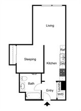 Executive Studio floor plan